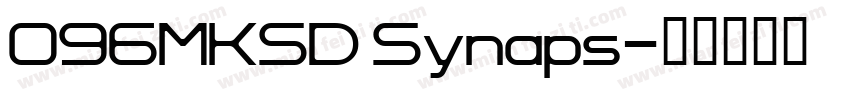 096MKSD Synaps字体转换